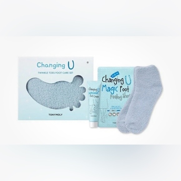 Tonymoly Changing U Twinkle Toes Foot Care Set Unopened Unisex - Picture 5 of 5